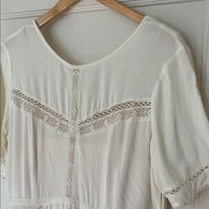 VETTA reversible Maxi Dress with Lace Detail